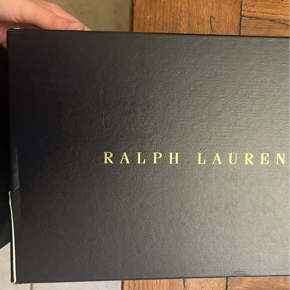 Ralph Lauren Celia Pinstripe Wool Pump - Picture 9 of 10